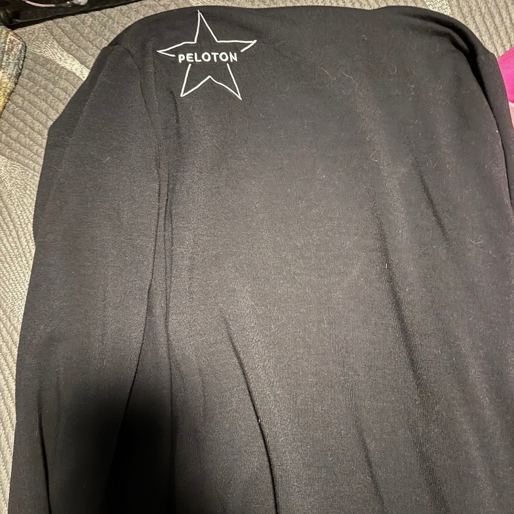 Peloton Black Cardigan